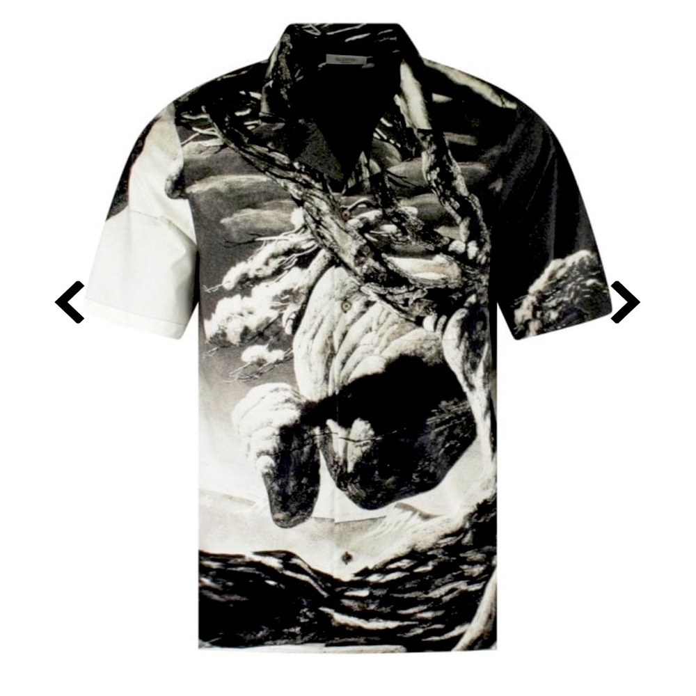 Valentino Men Shirt Size L (Authentic)